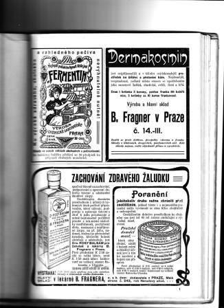 Reklama na prášek do pečiva a k tomu něco na bolavý žaludek.